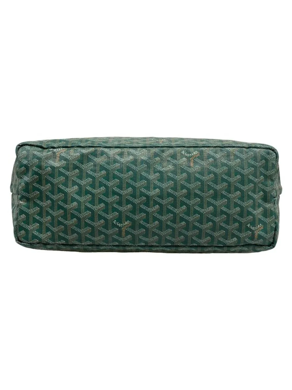 Goyard Tote Saint Louis PM Green Leather